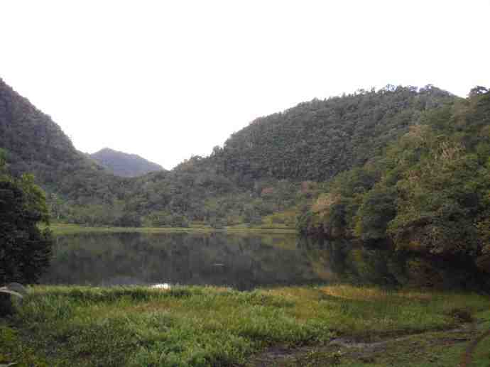 Le lac de Dzialandzé.